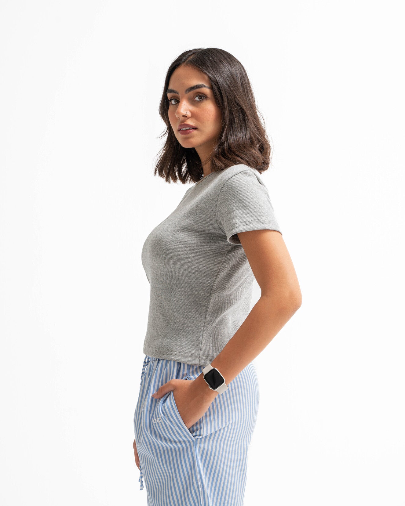 RC GREY BASIC TSHIRT