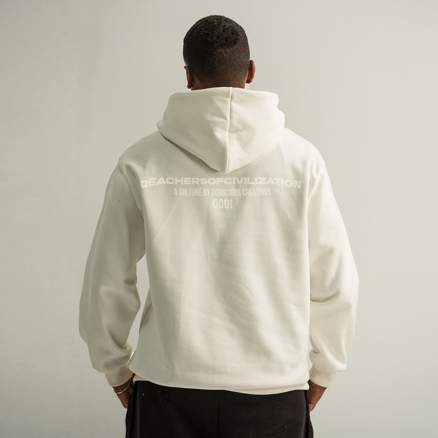 RC Cream Half-Zip Hoodie